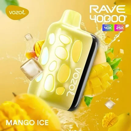 Vozol Rave 40000 Mango Ice ürün görseli
